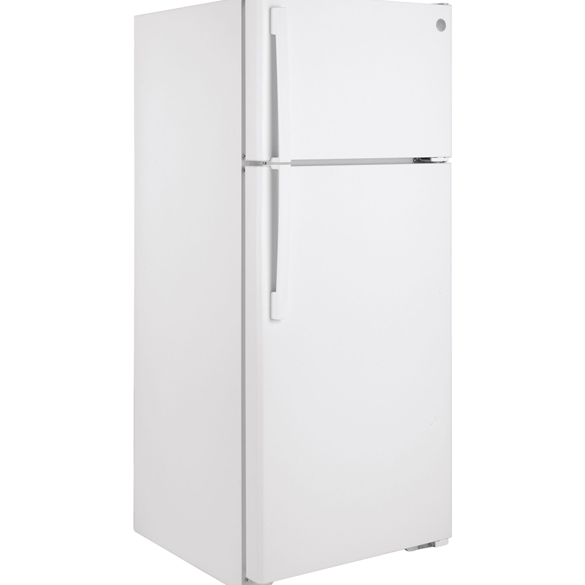 GE Energy Star® 17.5 Cu. Ft. Top Freezer Refrigerator in White - GTE18DTNRWW | Energy Efficient Kitchen Appliance for Homes & Apartments