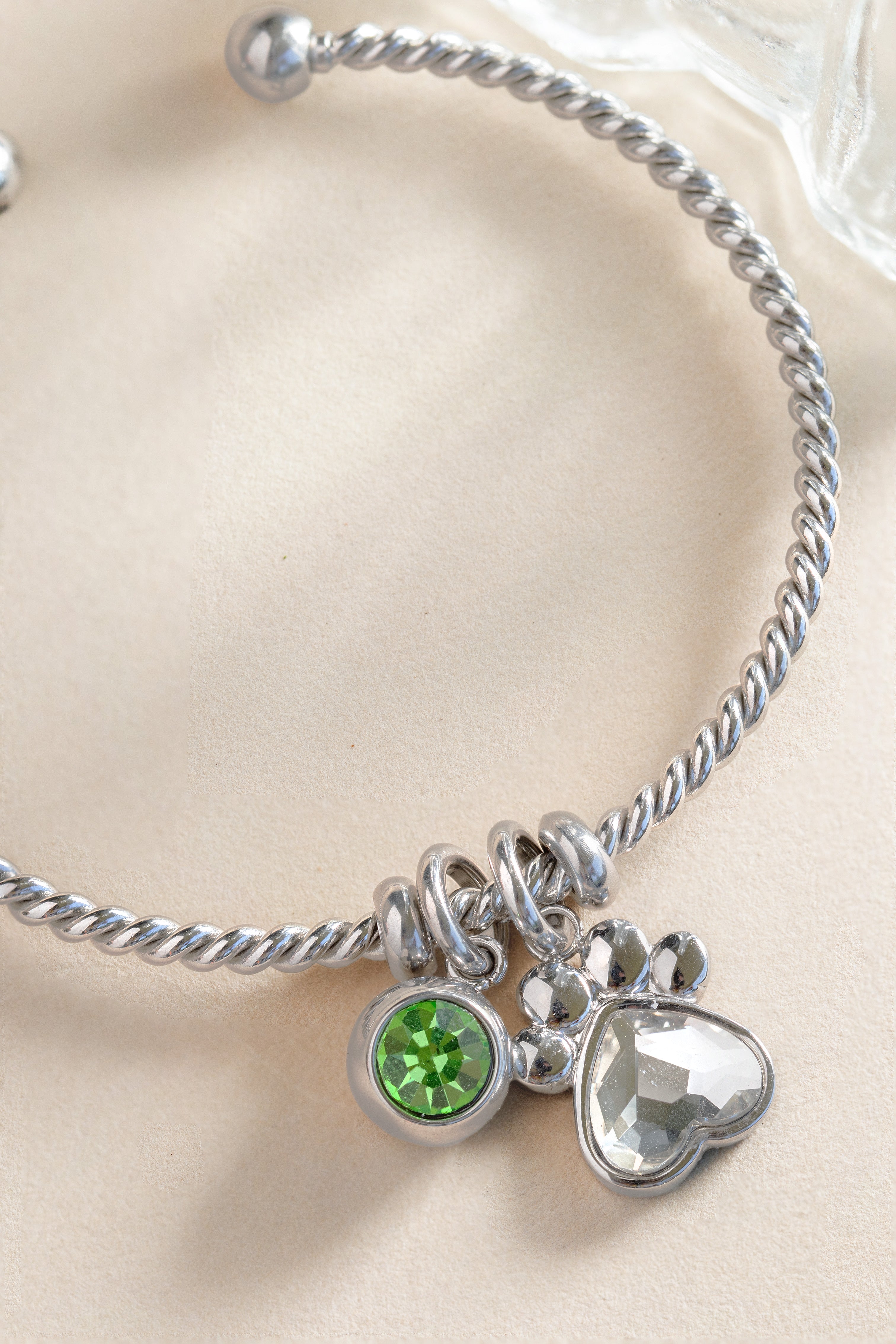 August Birthstone Peridot Interchangeable Charm Pendant - Sterling Silver Necklace for Women - Perfect Gift for August Birthdays & Special Occasions - Ideal for Layering, Everyday Wear & Jewelry Gifting
