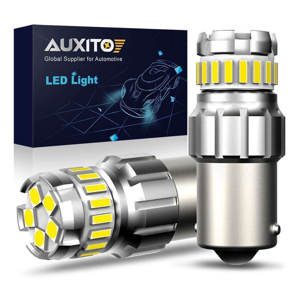 1156 BA15S LED Bulb Reverse Light - Instant Start, No Delay, 6000K White LED Backup Light Replacement for Cars, Trucks, SUVs - Perfect for Tail Brake Lights & Reverse Safety Lighting