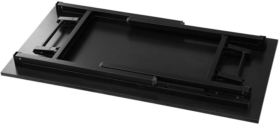 47 Inch No Assembly Folding Computer Desk - BIFMA Certified Home Office Desk for Workstation, Perfect for Teens, Office & Home Use - Ideal for Small Spaces & Remote Work