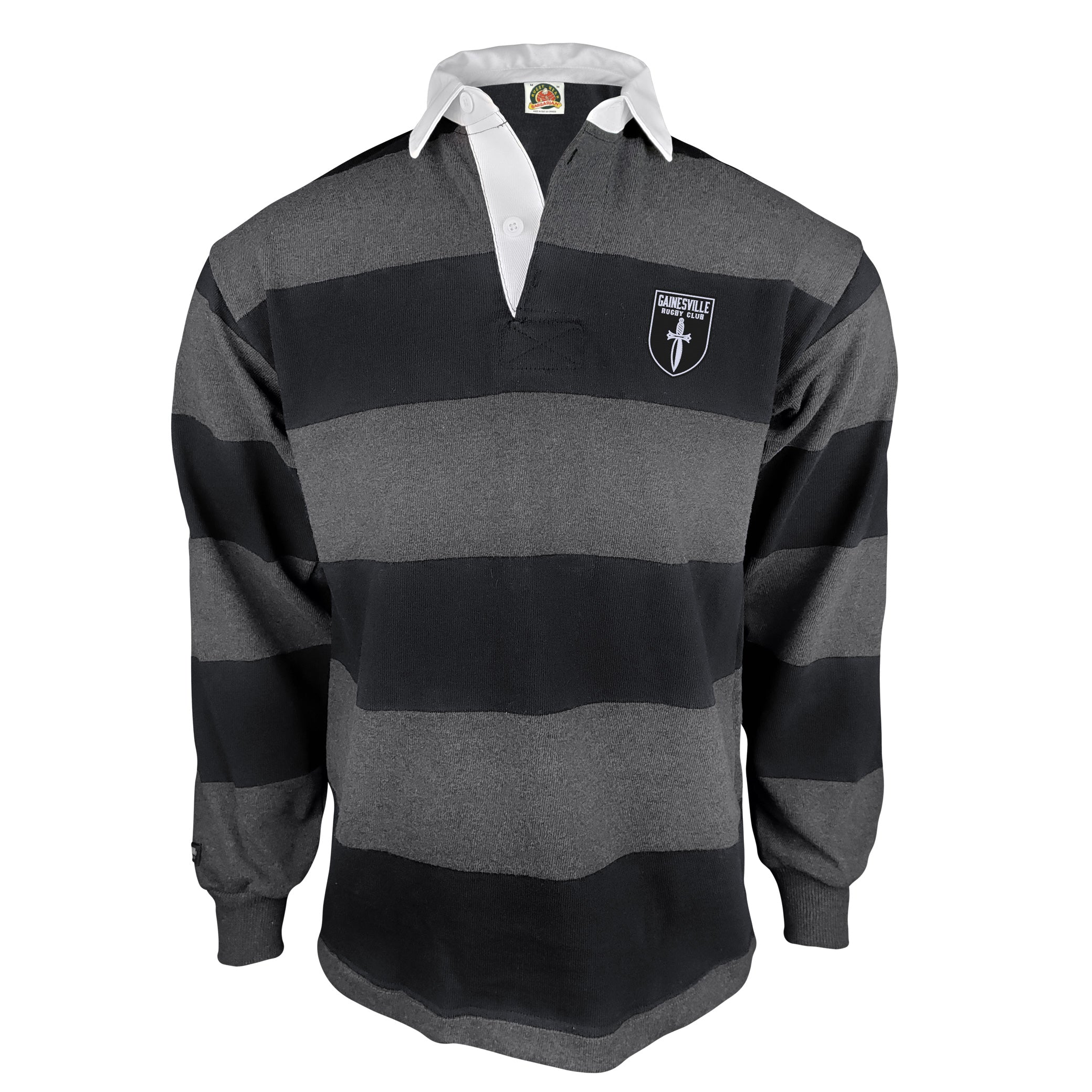 Gainesville Spartans RFC 4 Inch Stripe Rugby Jersey - Breathable Performance Shirt for Rugby Training & Match Play