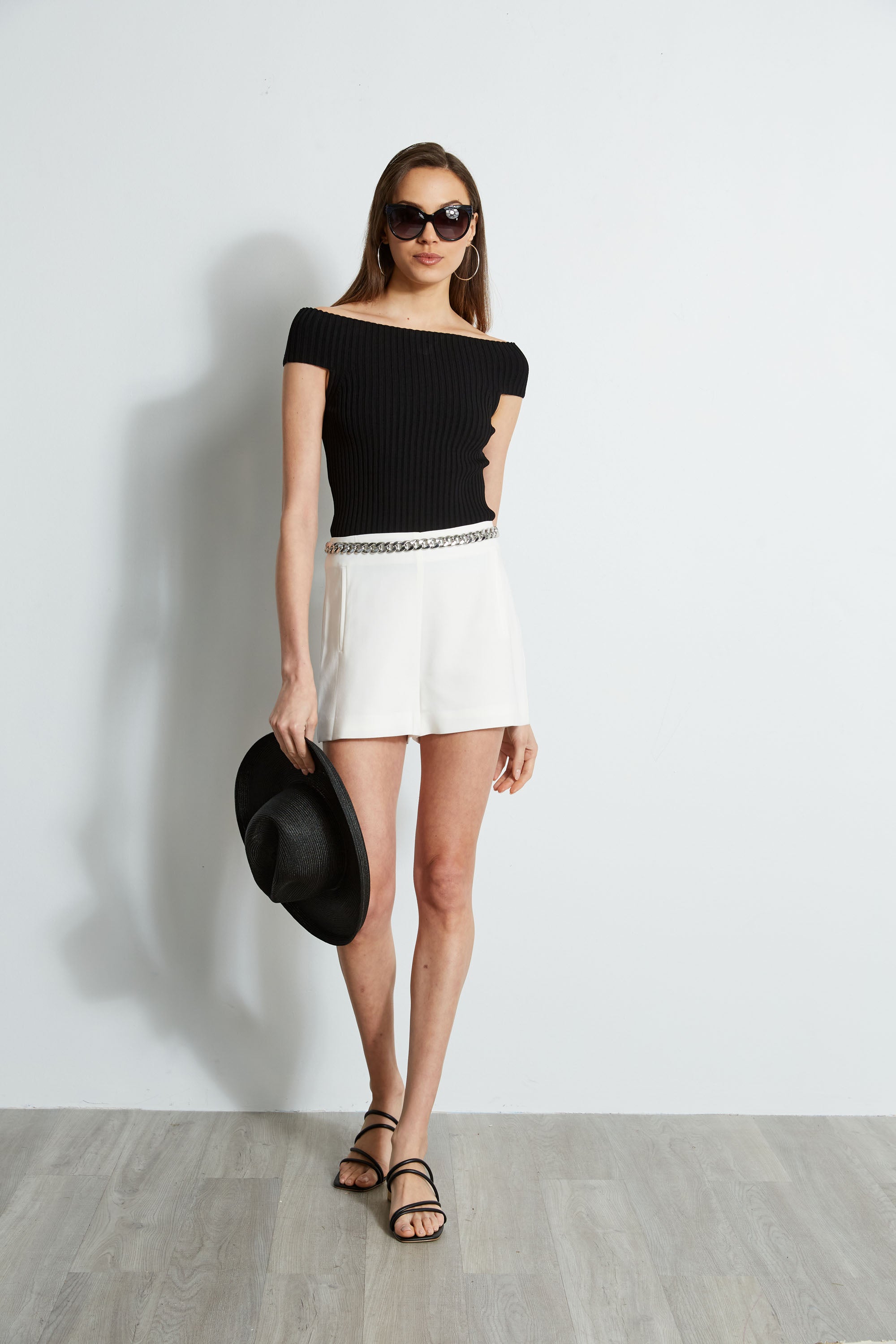 Crepe Short E4087213 Foam - Soft & Comfortable Foam Shorts for Women | Perfect for Yoga, Gym & Lounge Wear