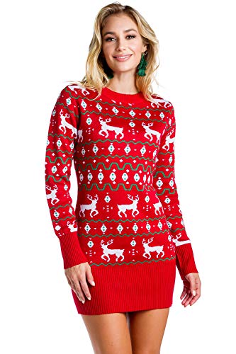 Red Reindeer Fair Isle
