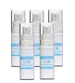 PC-30 Bio-Identical Progesterone Cream - 5 Bottles (1500mg) for Hormone Balance & Menopause Relief | Natural Progesterone Supplement for Women | Supports Sleep, Mood & Hot Flash Relief