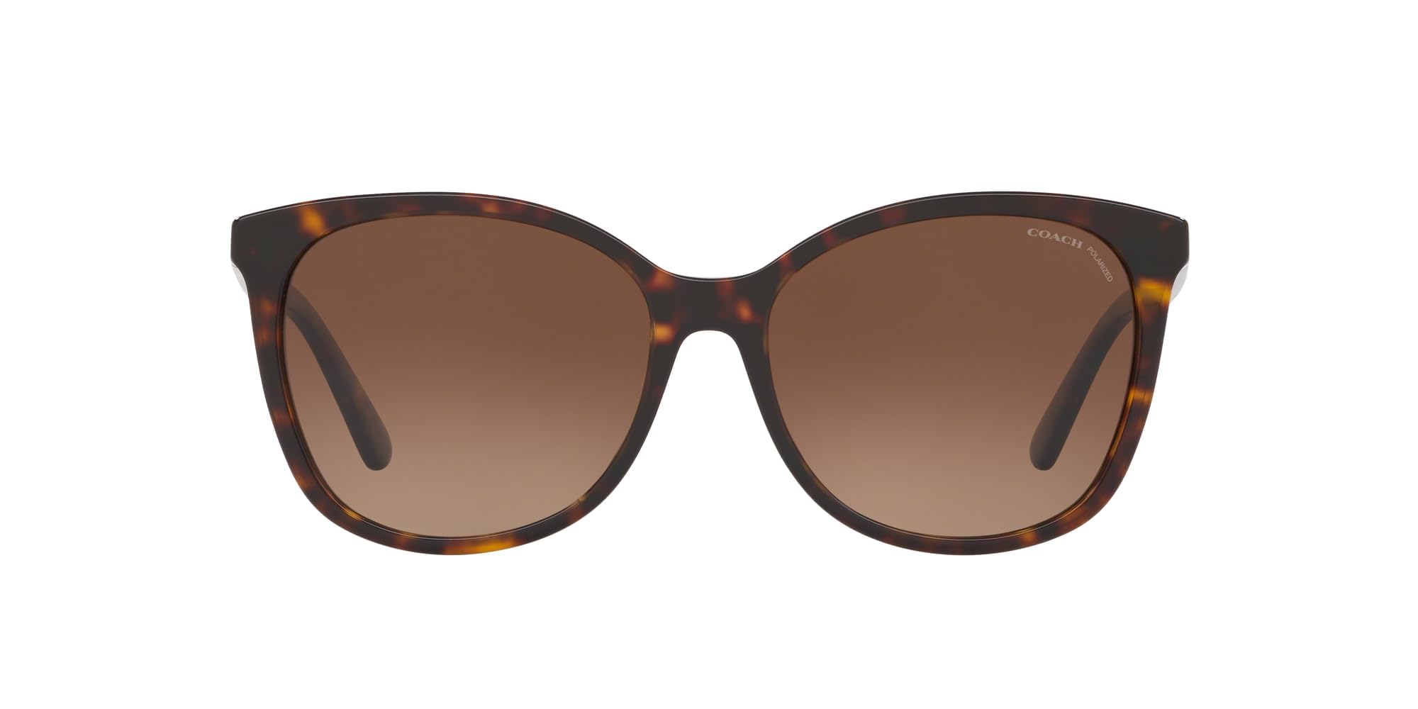 COACH Women's HC8271u Square Sunglasses - UV Protection, Polarized, Lightweight & Stylish for Outdoor, Driving, Beach & Fashion Accessories