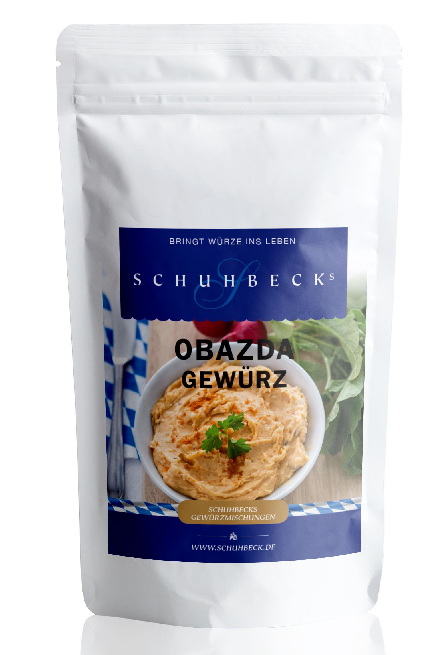 Authentic Obazda Spice Mix (Bag) - Traditional Bavarian Cheese Spread Seasoning - Perfect for Pretzels, Sandwiches & Oktoberfest Snacks