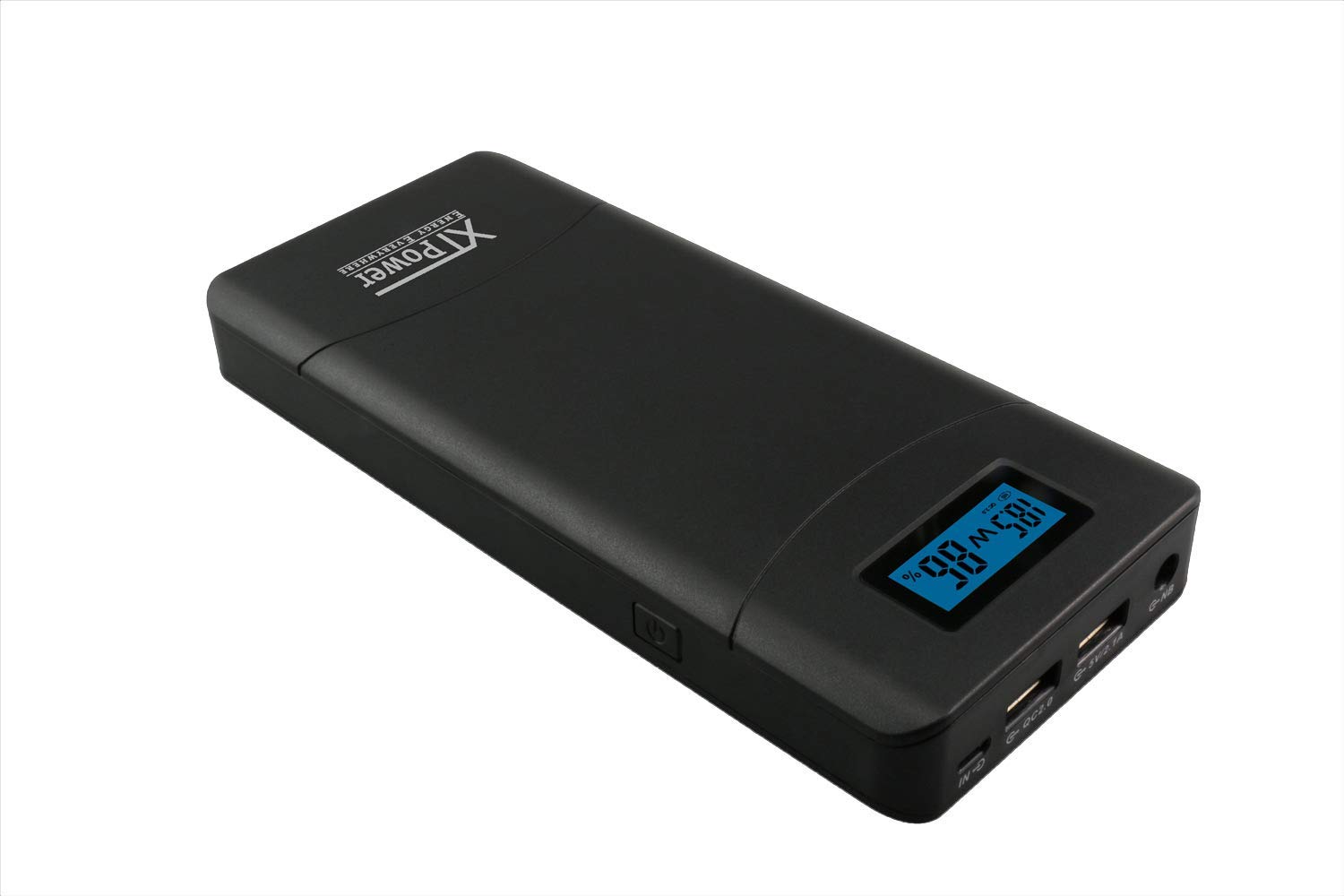 XT-20000QC3 20100mAh Power Bank with Quick Charge 3.0 & 12V/24V DC Output - Portable Charger for Laptops, Tablets, Samsung Galaxy, iPhone, Android Phones - Perfect for Travel, Camping & Emergency Power Backup