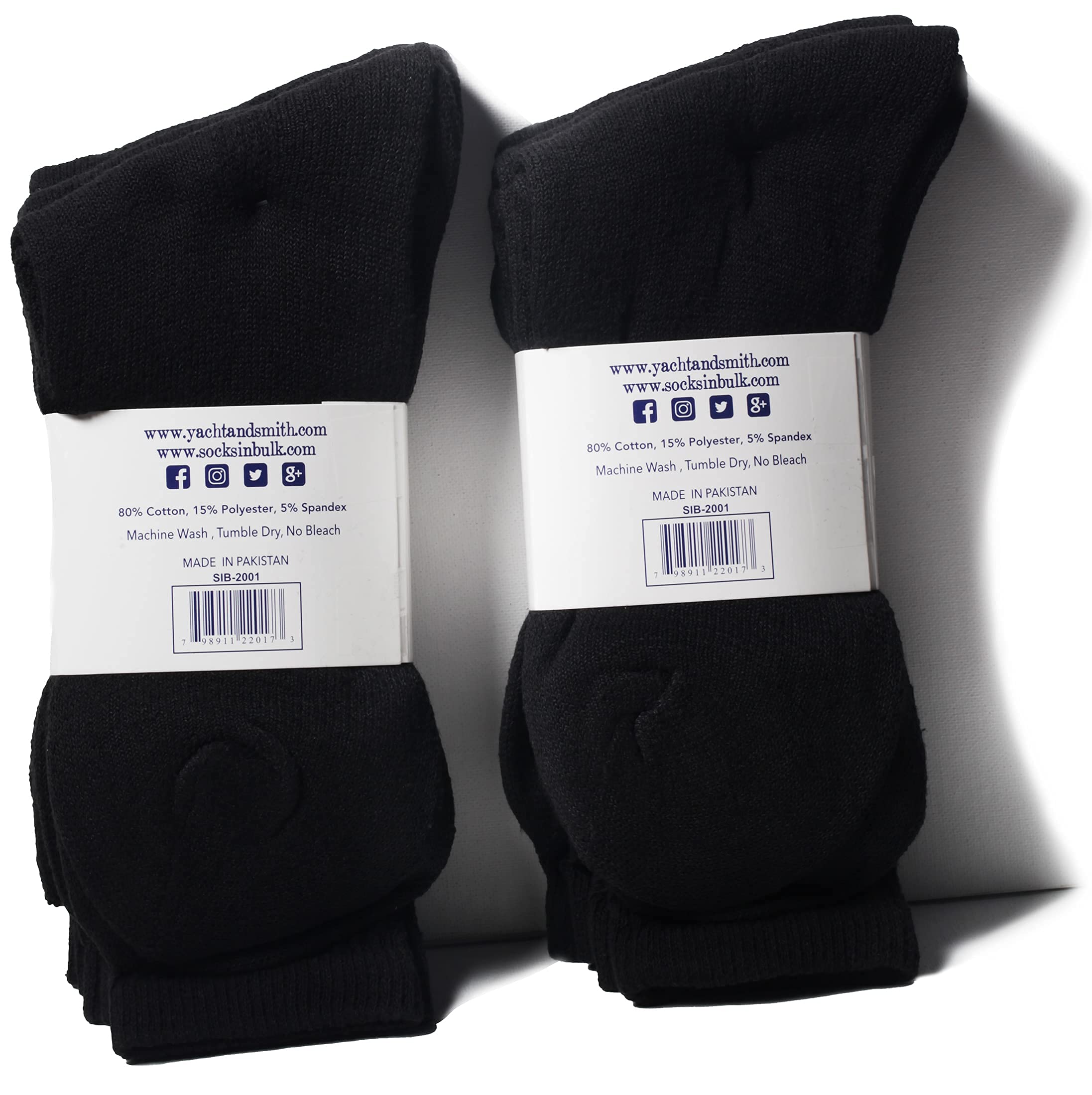 60 Pairs Men's Athletic Crew Socks Bulk Wholesale - Breathable Sports Socks for Running, Gym & Casual Wear - Multiple Case Pack Options Available