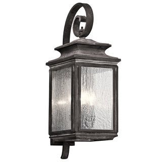 Wiscombe Park Outdoor Wall Sconce Light Fixture - Waterproof Exterior Wall Mounted Lighting for Porch, Patio, Garden - Durable Weatherproof Outdoor Sconce for Home & Commercial Use