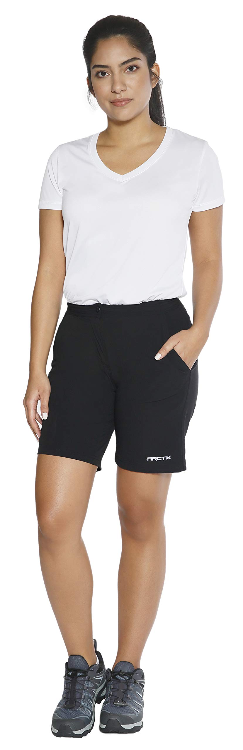 Arctix Women's Quick-Dry Hiking Shorts - Lightweight Outdoor Trail Running Shorts for Hiking, Camping & Travel Adventures