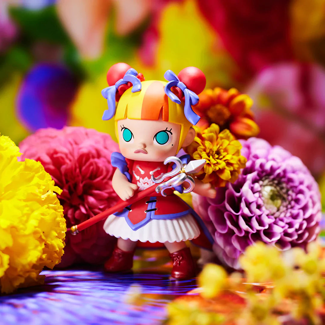 POP MART Molly x Mika Ninagawa Flower Dreaming Series Blind Box Collectible Figure - Cute Anime Character for Home Decor, Office Display & Gift Giving