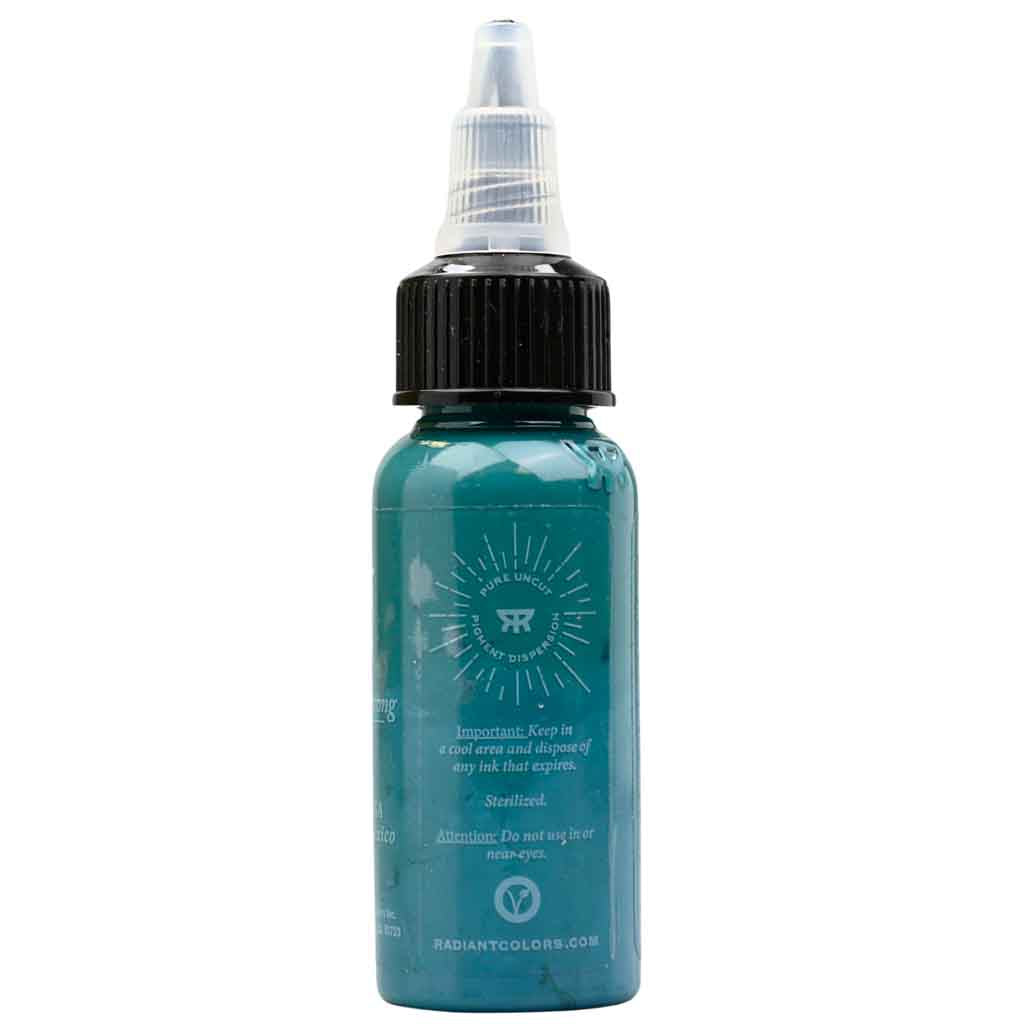 Premium Steel Blue Radiant Ink - 1 oz Bottle for Calligraphy, Art & DIY Projects - Vibrant Waterproof Ink for Pens, Markers & Stamps