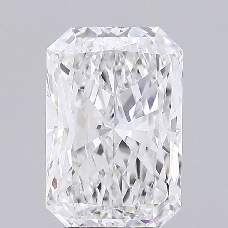 2.24 Carat D Color VVS2 Clarity Radiant Cut Lab-Grown Diamond for Engagement Rings & Fine Jewelry