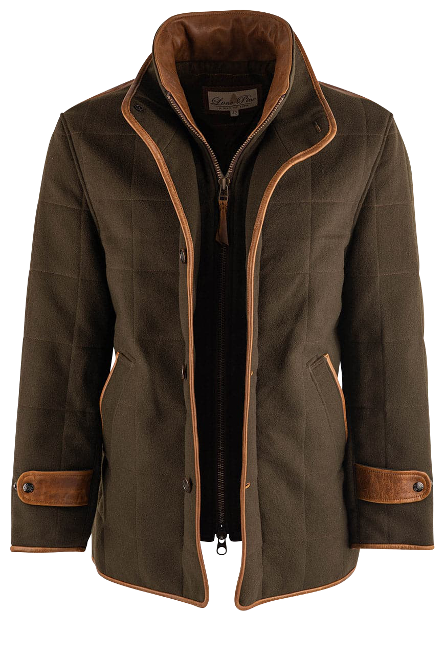 Lone Pine Geneva Cashmere Coat for Women - Soft & Warm Olive Green Winter Coat | Perfect for Office, Travel & Special Occasions