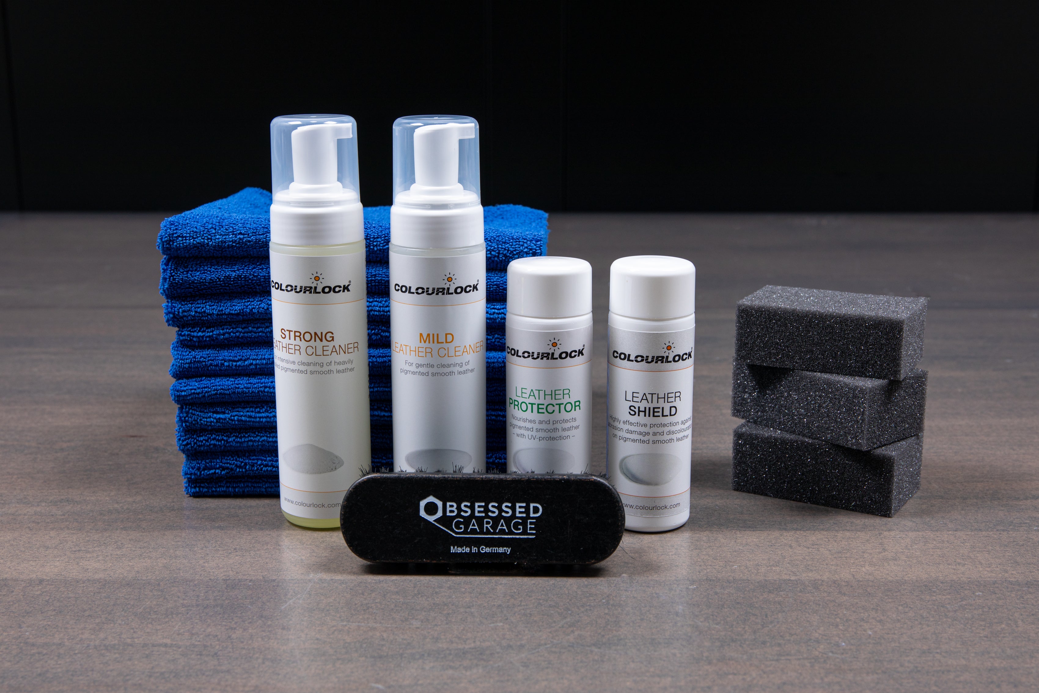 Premium Leather Care Kit for Shoes, Bags & Furniture - Conditioner, Cleaner & Protector - Perfect for Car Seats, Jackets & Accessories