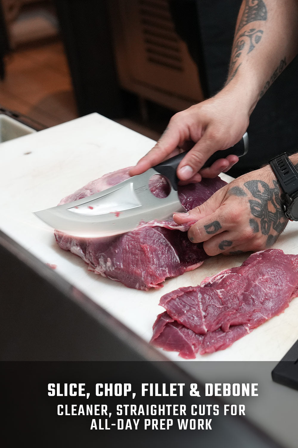 Dalstrong Venator Gladiator Series R 7-Inch Chef & Utility Knife - NSF Certified Professional Kitchen Knife for Slicing, Dicing & Food Prep