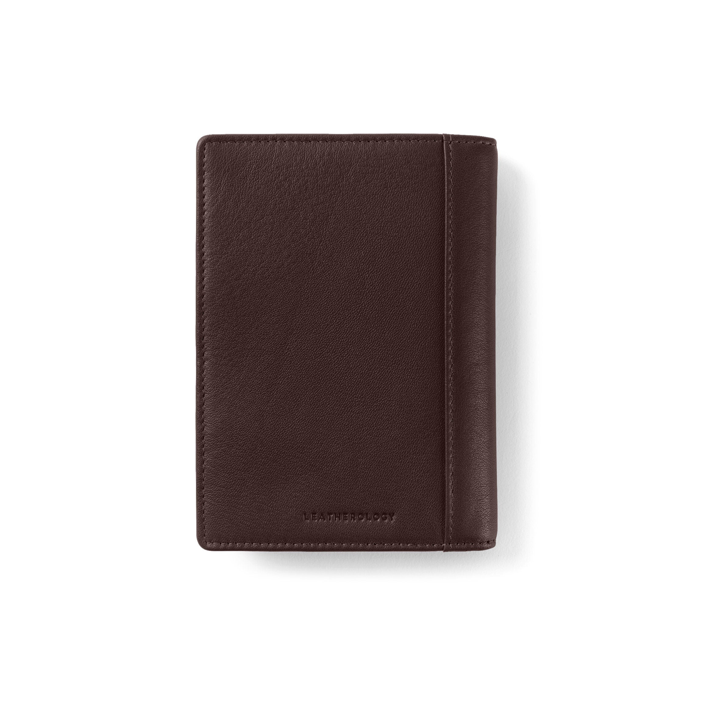 Premium Genuine Leather Passport Holder - Brown RFID Blocking Travel Wallet for Men & Women - Perfect for Airports, Business Trips & International Travel