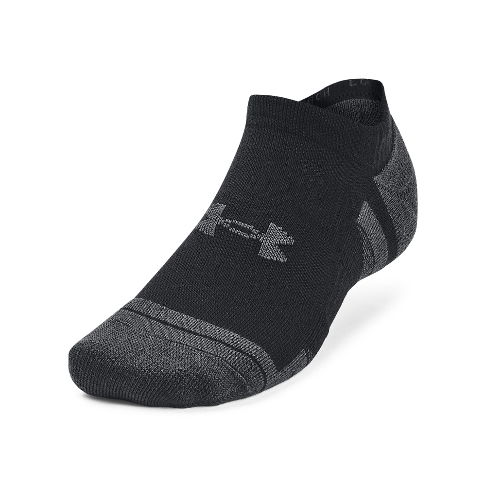 Men's & Women's Under Armour Performance Tech No Show Socks 3-Pack - Breathable Athletic Socks for Running, Gym & Everyday Wear