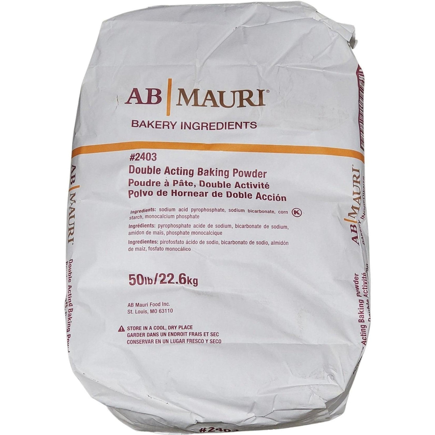 AB Mauri Baking Powder - Double Acting, Gluten-Free for Perfect Cakes, Cookies & Bread | Ideal for Home Baking, Pastries & Quick Breads