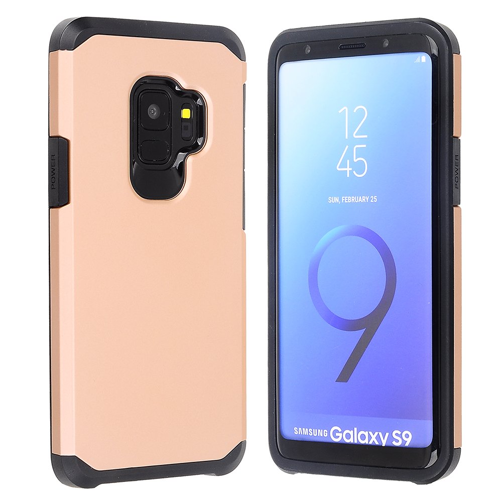 Samsung Galaxy S9 Leather Case - Rose Gold for Women & Business