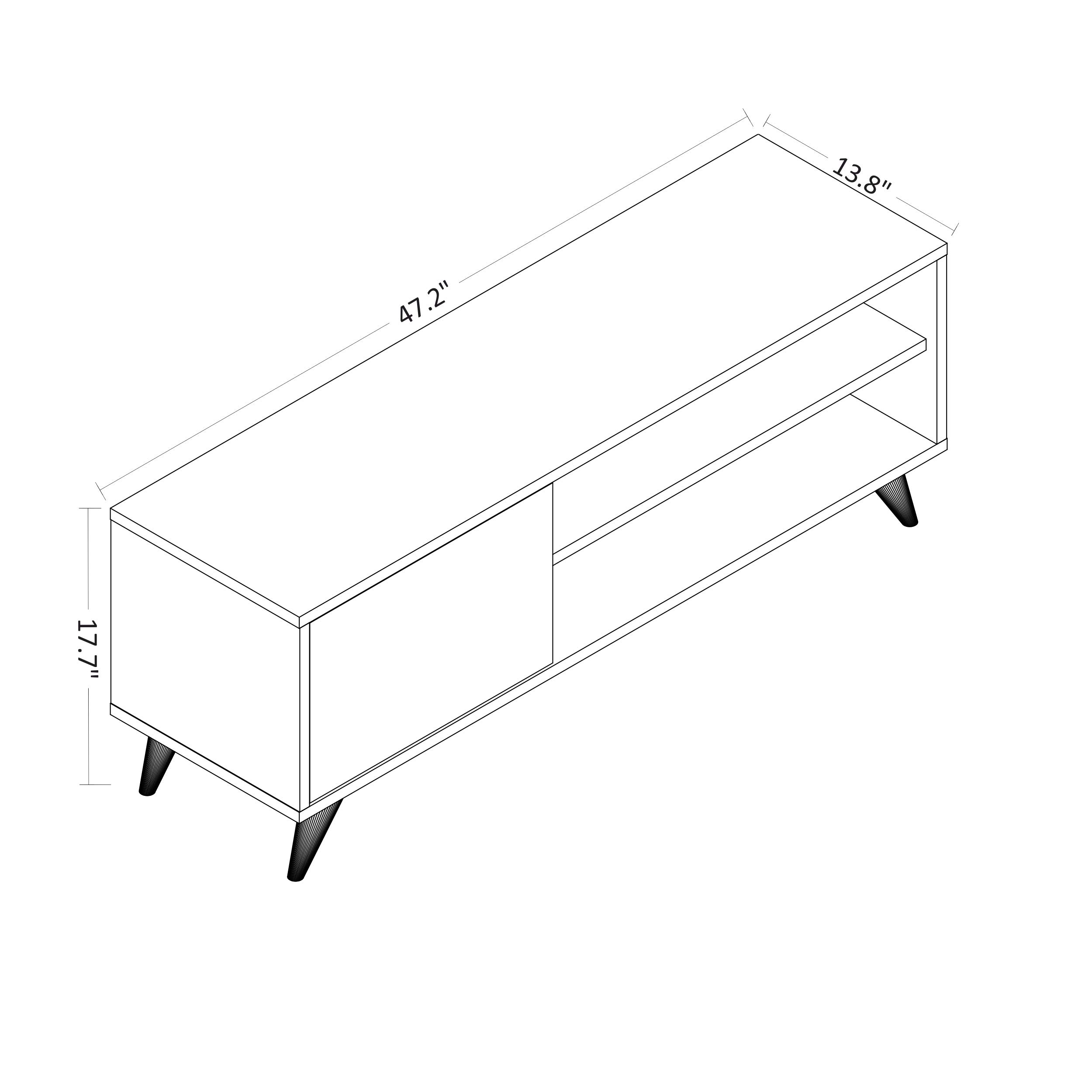 Ada Modern TV Stand - 19.3