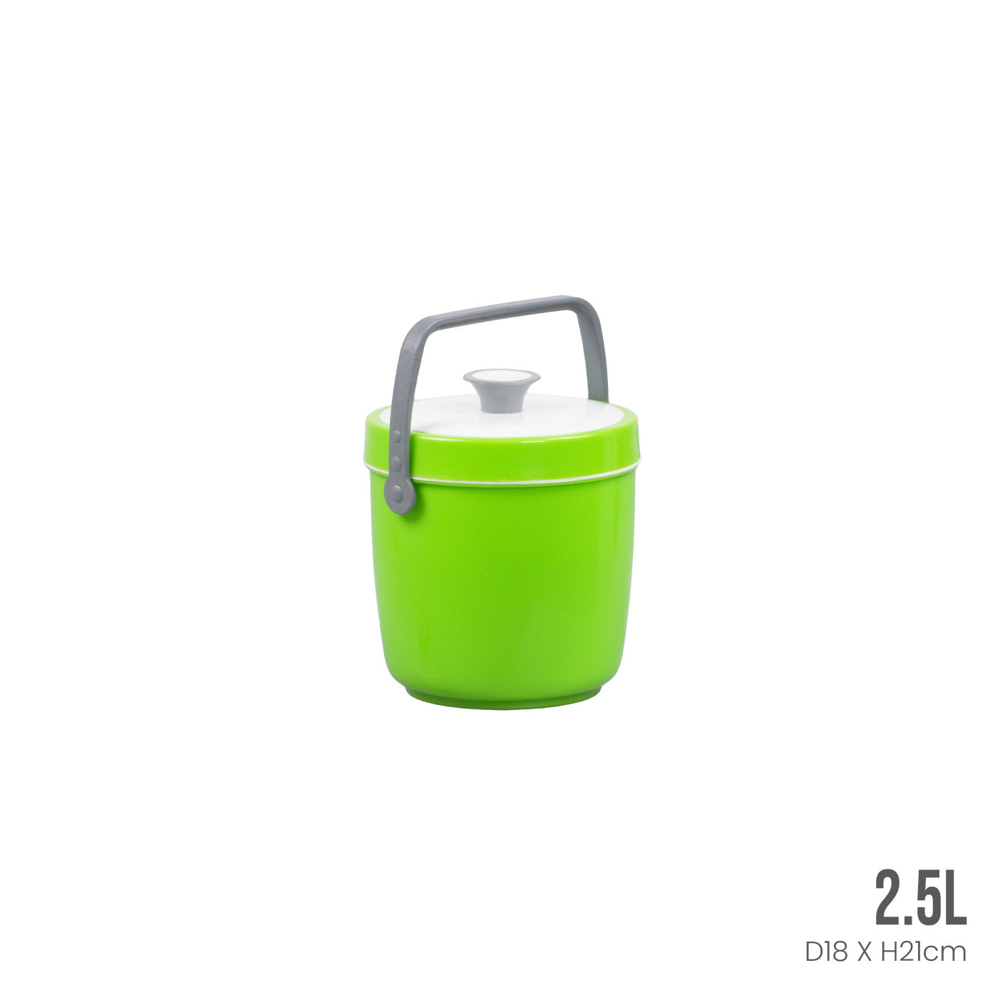 Hot & Cool Insulated Bucket 2.5L (8302) - Perfect for Picnics, Camping, Beach Trips and Outdoor Adventures
