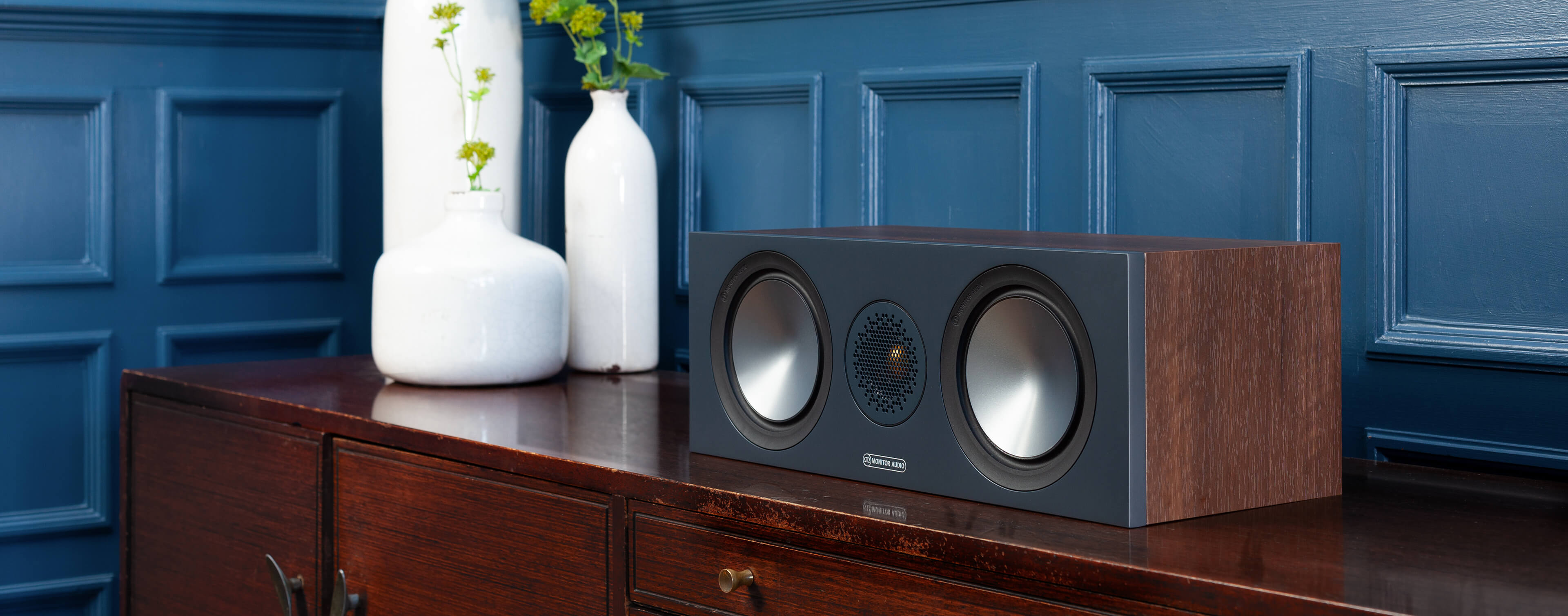 Monitor Audio Bronze C150 Center Channel Speaker - Premium Home Theater Sound for Movies & Music