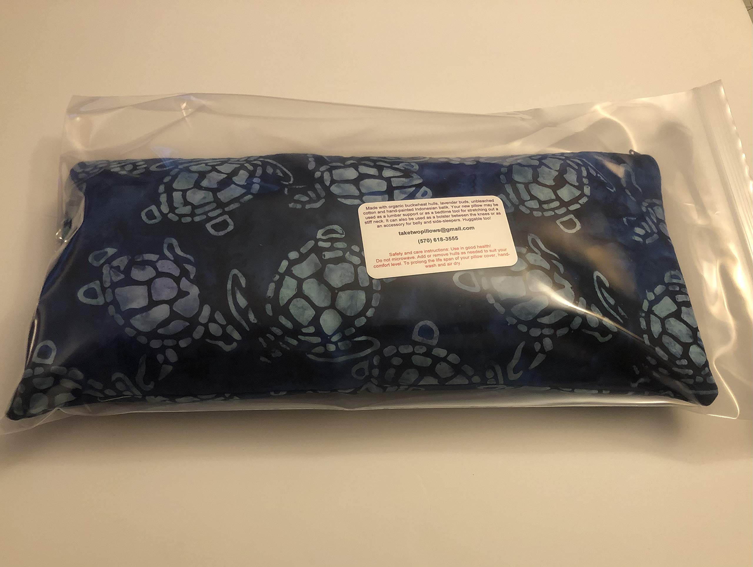 Organic Buckwheat Hull & Lavender Support Pillow (16