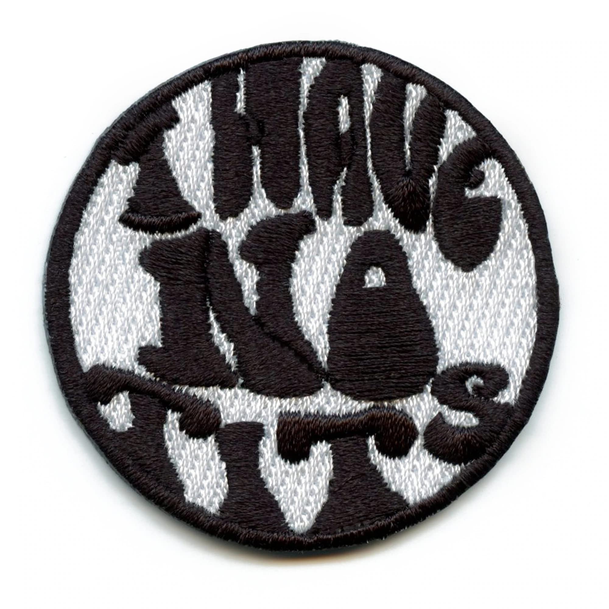 No Boobs Funny Embroidered Iron On Patch - Perfect for DIY Jackets, Bags & Denim Customization