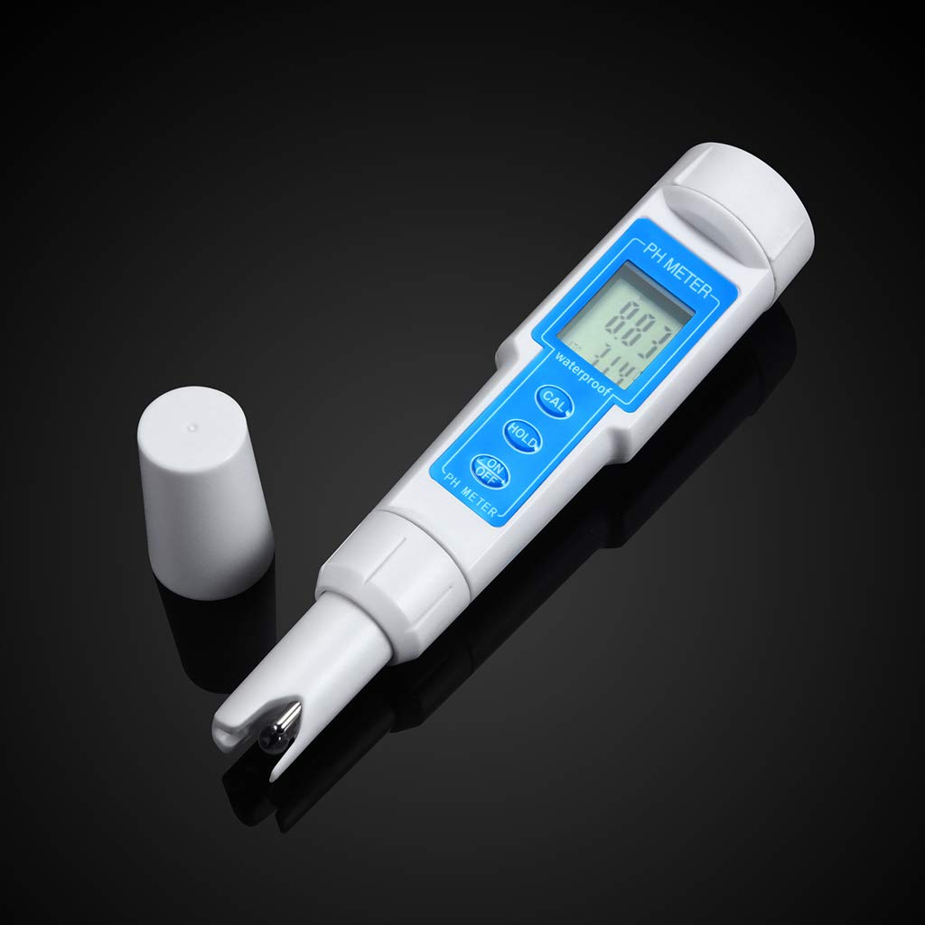 CALANDIS Digital pH Meter - High Precision Water Tester for Drinking Water, Aquariums, Hydroponics & Pools | Home, Lab & Garden Use