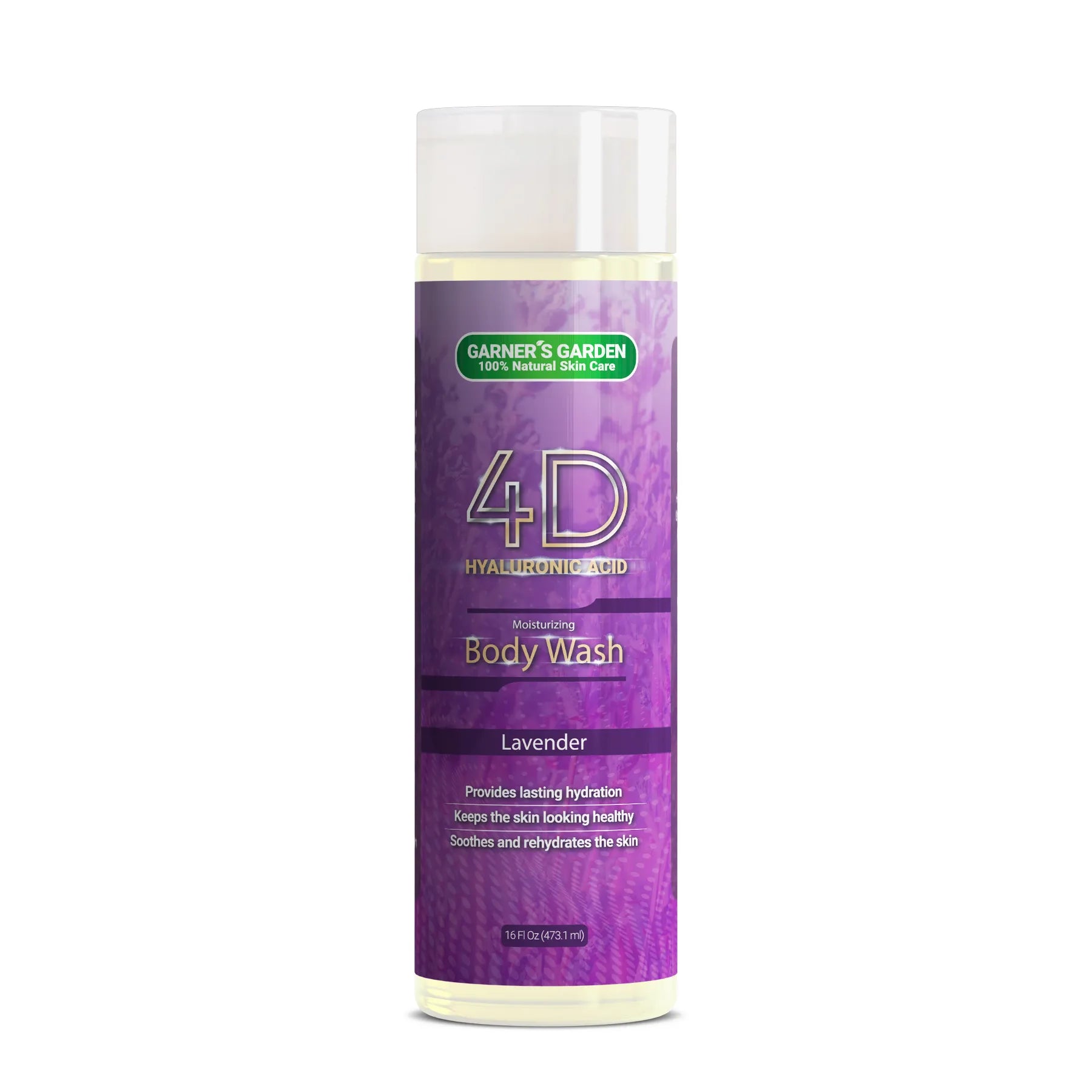 4D Hyaluronic Acid Body Wash for Dry Skin - Deep Hydrating & Moisturizing Shower Gel with Vitamin E | Perfect for Daily Skincare Routine & Post-Workout Refreshment