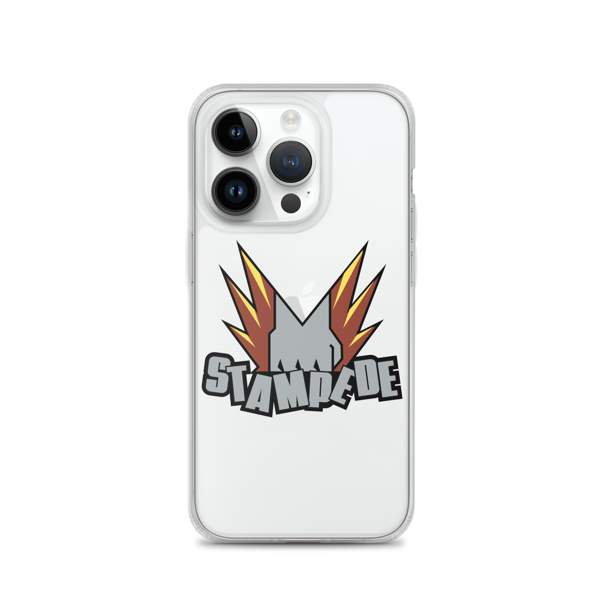 Zoo Jitsu Fighters Stampede iPhone Clear Case - Durable Protective Cover for iPhone 11/12/13/14/15 Pro Max - Slim Shockproof Phone Case for Everyday Use, Travel & Outdoor Activities