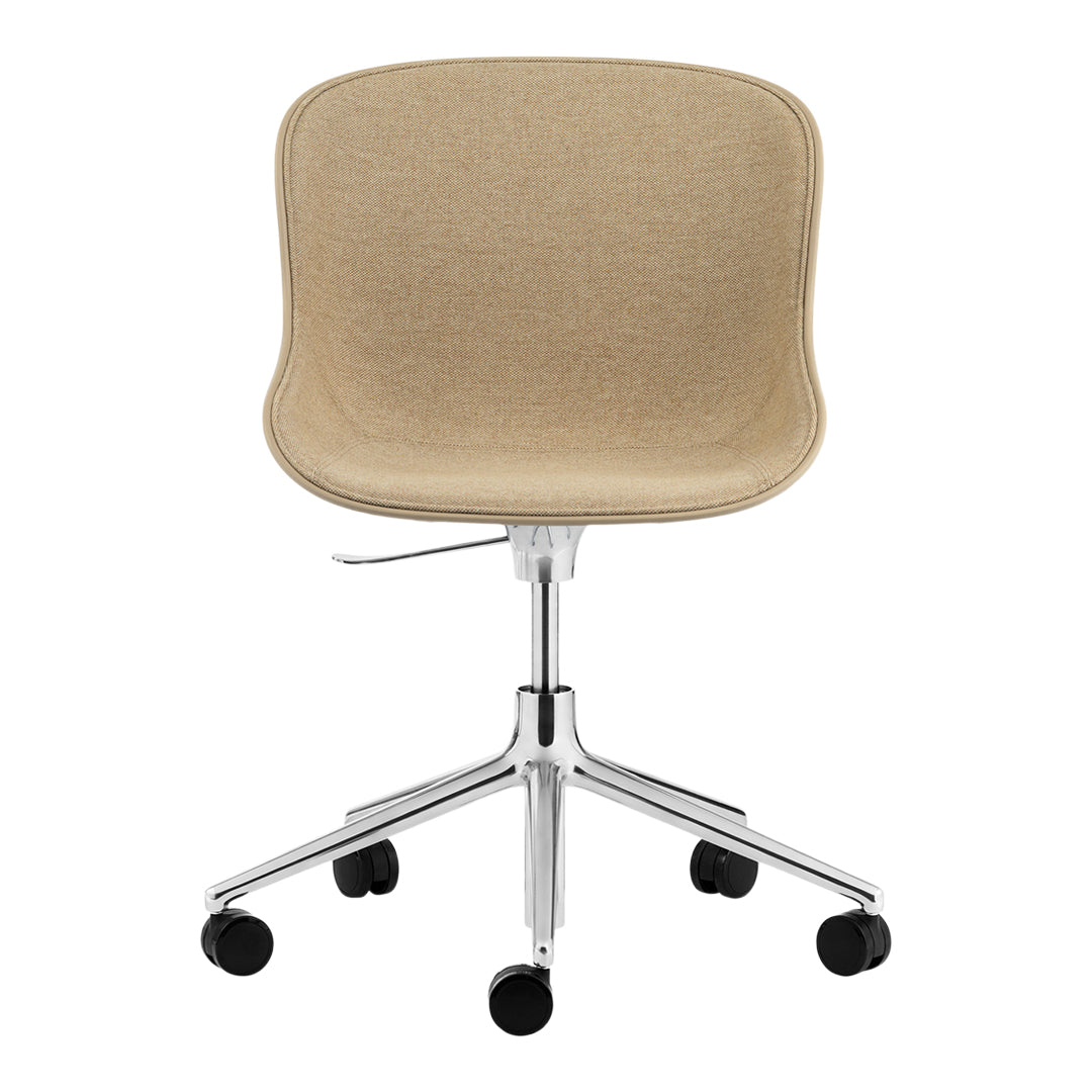 Ergonomic Office Chair with 5-Star Base & Gas Lift - Adjustable Height, Front Upholstered for Comfort - Perfect for Home Office, Gaming & Workspace