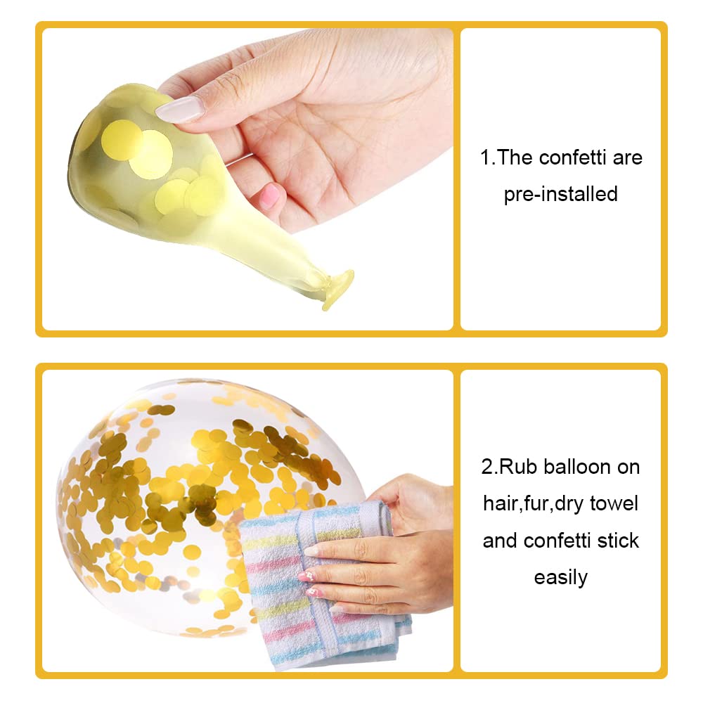 80th Birthday Decorations Set - Gold Mylar Balloons, Latex Balloons, Happy Birthday Banner & Pom Pom Flowers for Party Supplies | Perfect for Milestone Birthday Parties, Anniversary Celebrations & Special Events