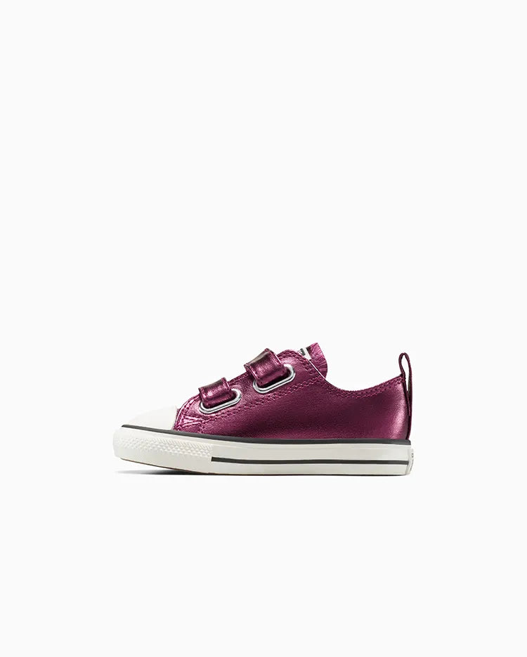 Converse Kids Chuck Taylor All Star 2V Metallic Rose Sneakers - Lightweight Canvas Shoes for Boys & Girls - Perfect for School, Play & Everyday Wear