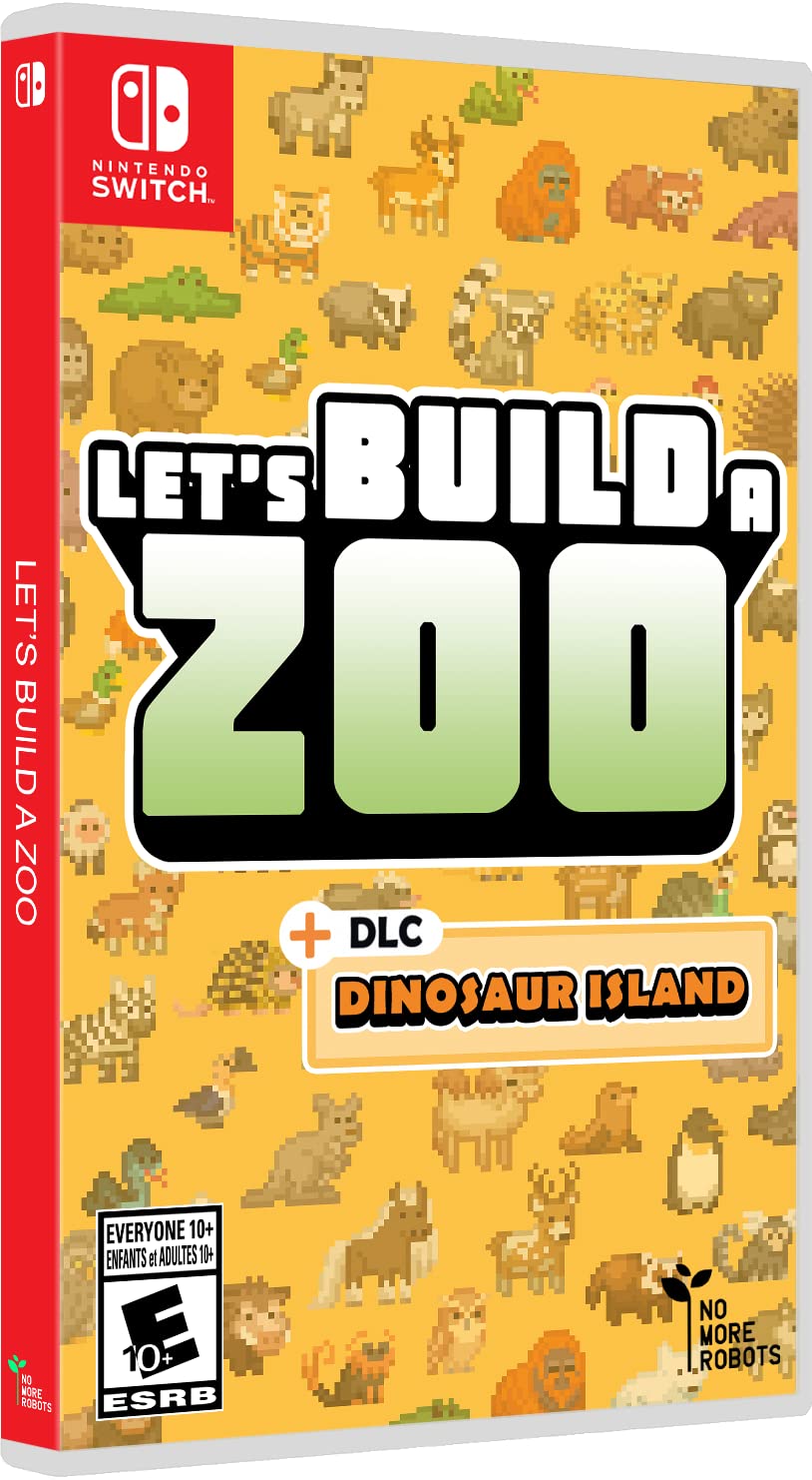 Let's Build a Zoo - Nintendo Switch Game | Family-Friendly Zoo Simulation & Management | Perfect for Animal Lovers & Strategy Gamers