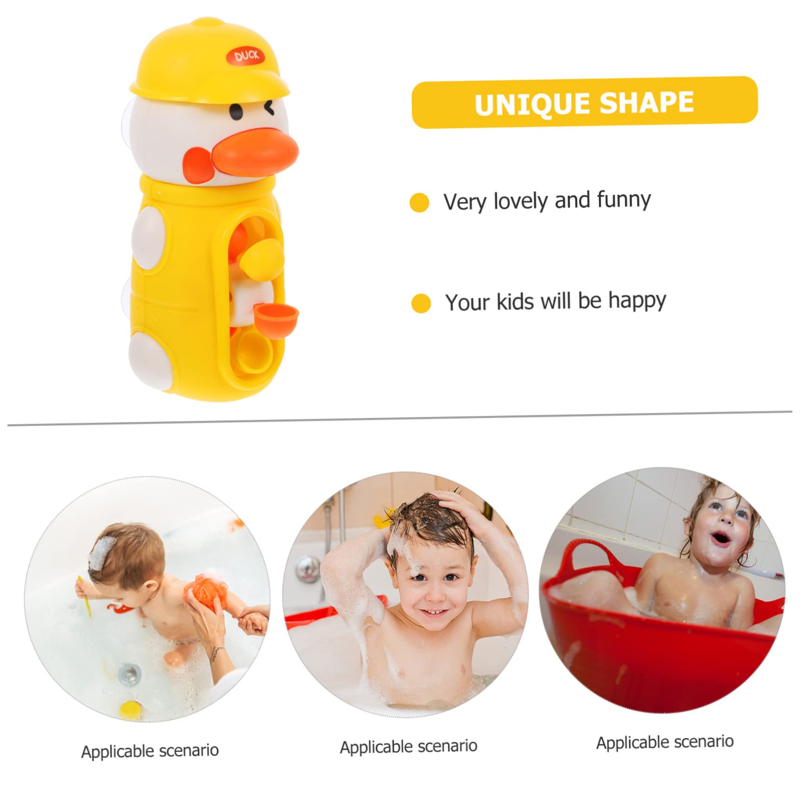 VICASKY 2-Pack Wind-Up Bath Toys - Floating Waterfall Bathtub Toys for Kids, Fun Bath Time Water Play for Toddlers & Babies (Perfect for Bathtub, Pool & Outdoor Water Activities)