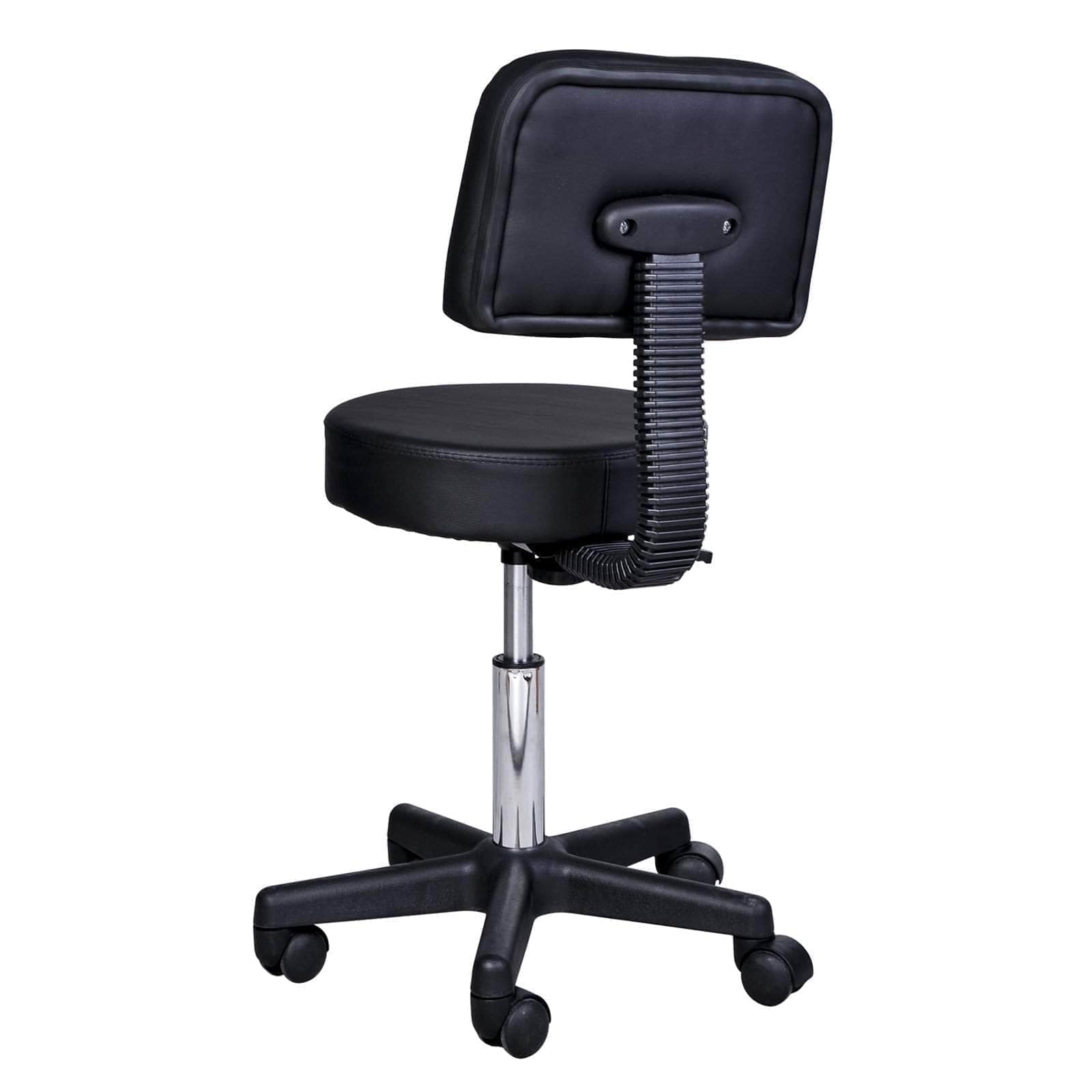 Adjustable Salon Massage Stool with Swivel & Wheels - 2 Color Options for Therapists & Spa Professionals | Perfect for Massage Therapy, Beauty Salons & Home Use