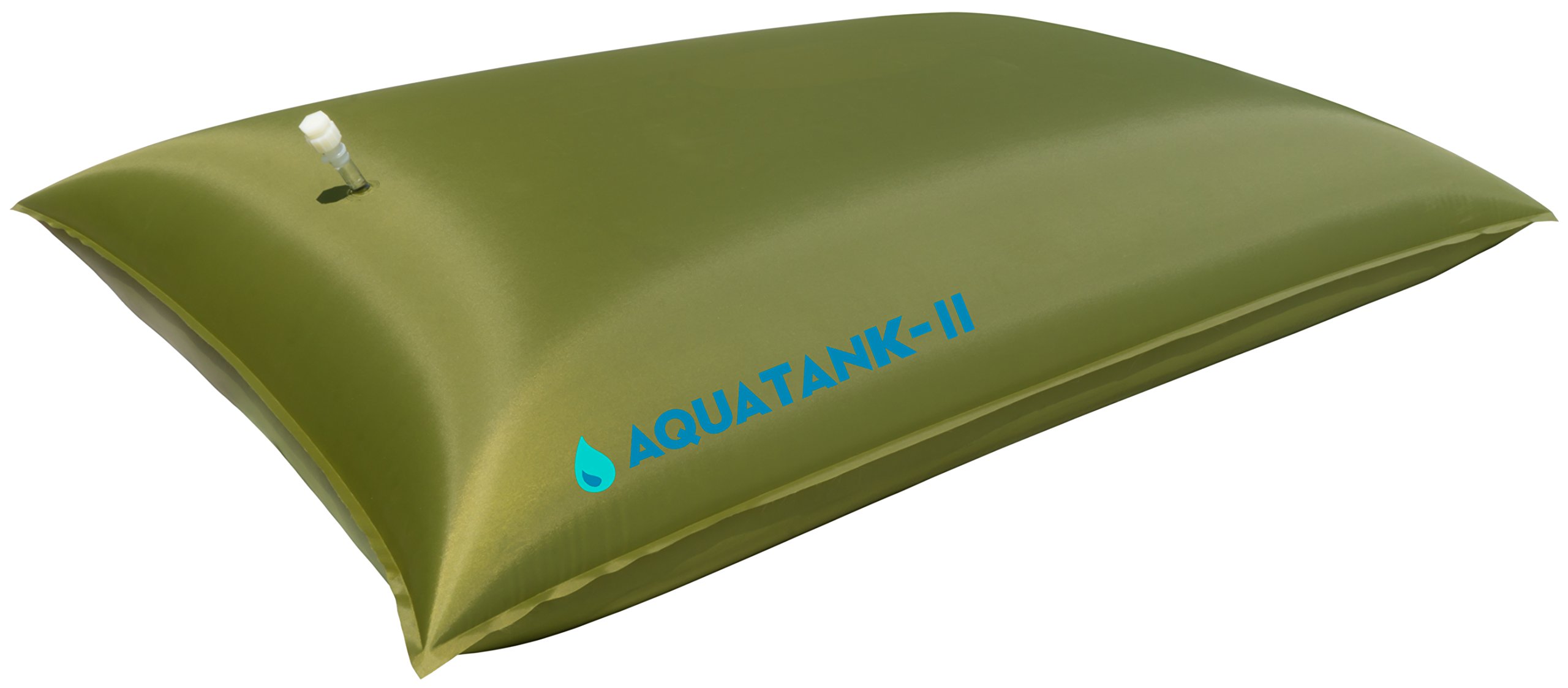 **30 Gallon AQUATANK2 Portable Water Storage Tank - Emergency Water Supply Bladder Bag - Lightweight, BPA-Free, Food-Grade Material - Ideal for Camping, Hiking, and Disaster Preparedness**