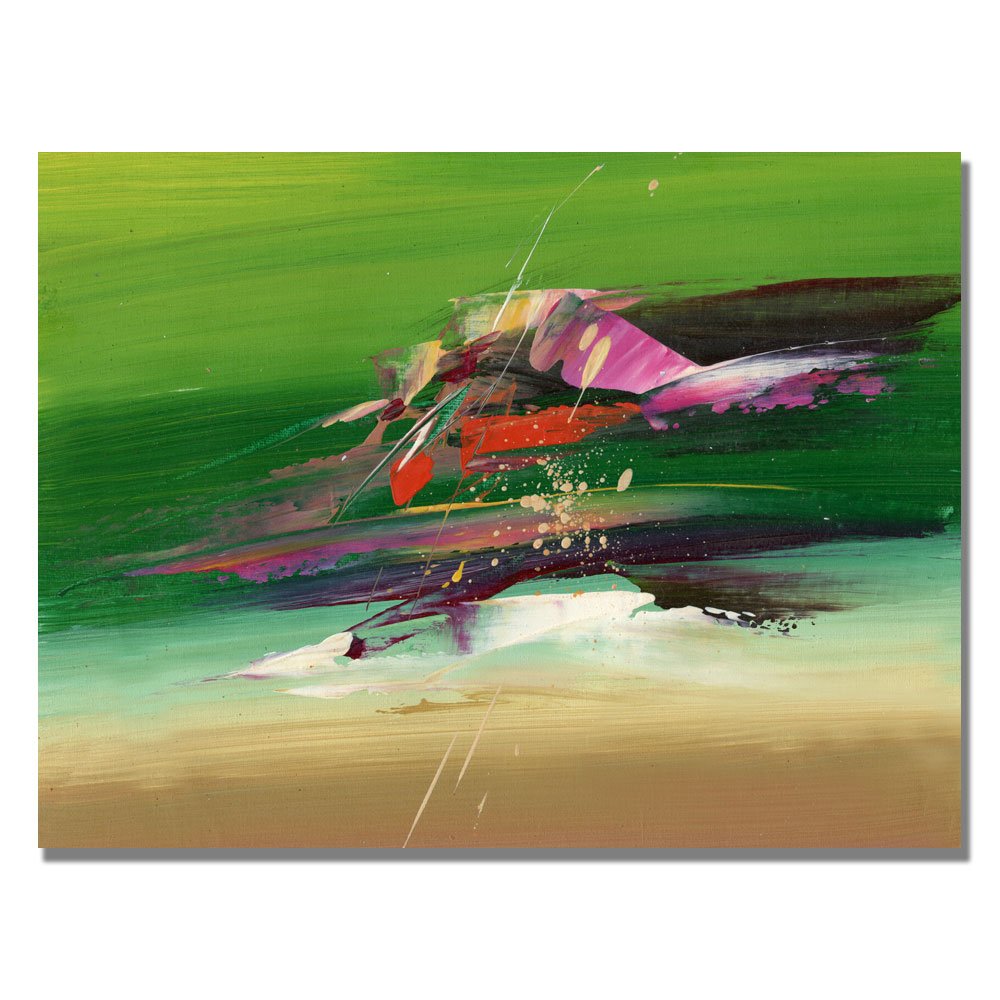 Trademark Fine Art Tapia Abracadabra II Gallery Wrapped Canvas Art Print - Modern Abstract Wall Decor for Living Room, Bedroom & Office