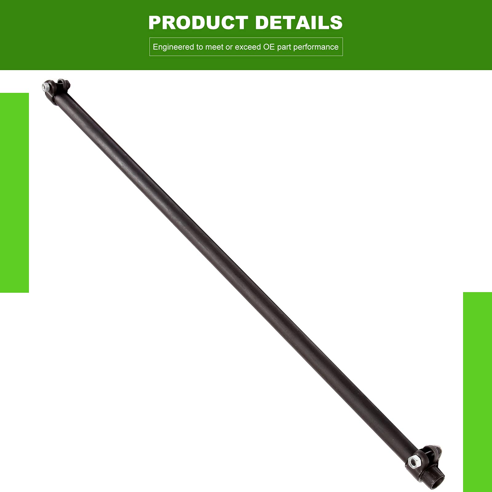 SCITOO 10-Piece Front Suspension Kit with Lower & Upper Ball Joints, Inner/Outer Tie Rod Ends & Adjusting Sleeve - Compatible with 1991-2001 Jeep Cherokee & 1991-1992 Comanche - Perfect for Off-Roading, Daily Driving & Suspension Repair