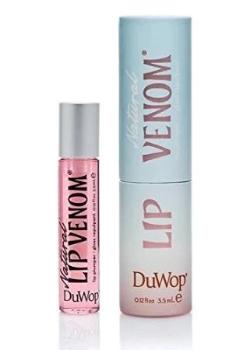 DuWop Lip Venom Lip Plumping Balm - Natural Lip Plumper for Fuller Lips | Hydrating & Tingling Lip Gloss | Perfect for Date Night & Special Occasions