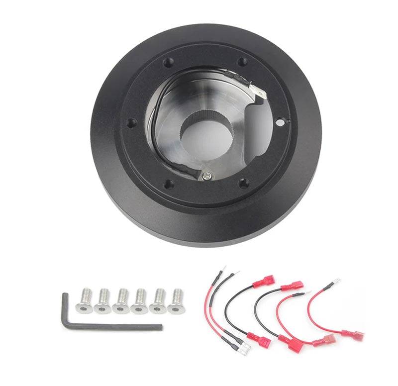 BOSS 180H Steering Wheel Hub Adapter Kit - Compatible with Audi A4 A6 A8 & VW Golf - Easy Installation for Custom Steering Wheels - Perfect for Car Upgrades & Racing Enthusiasts