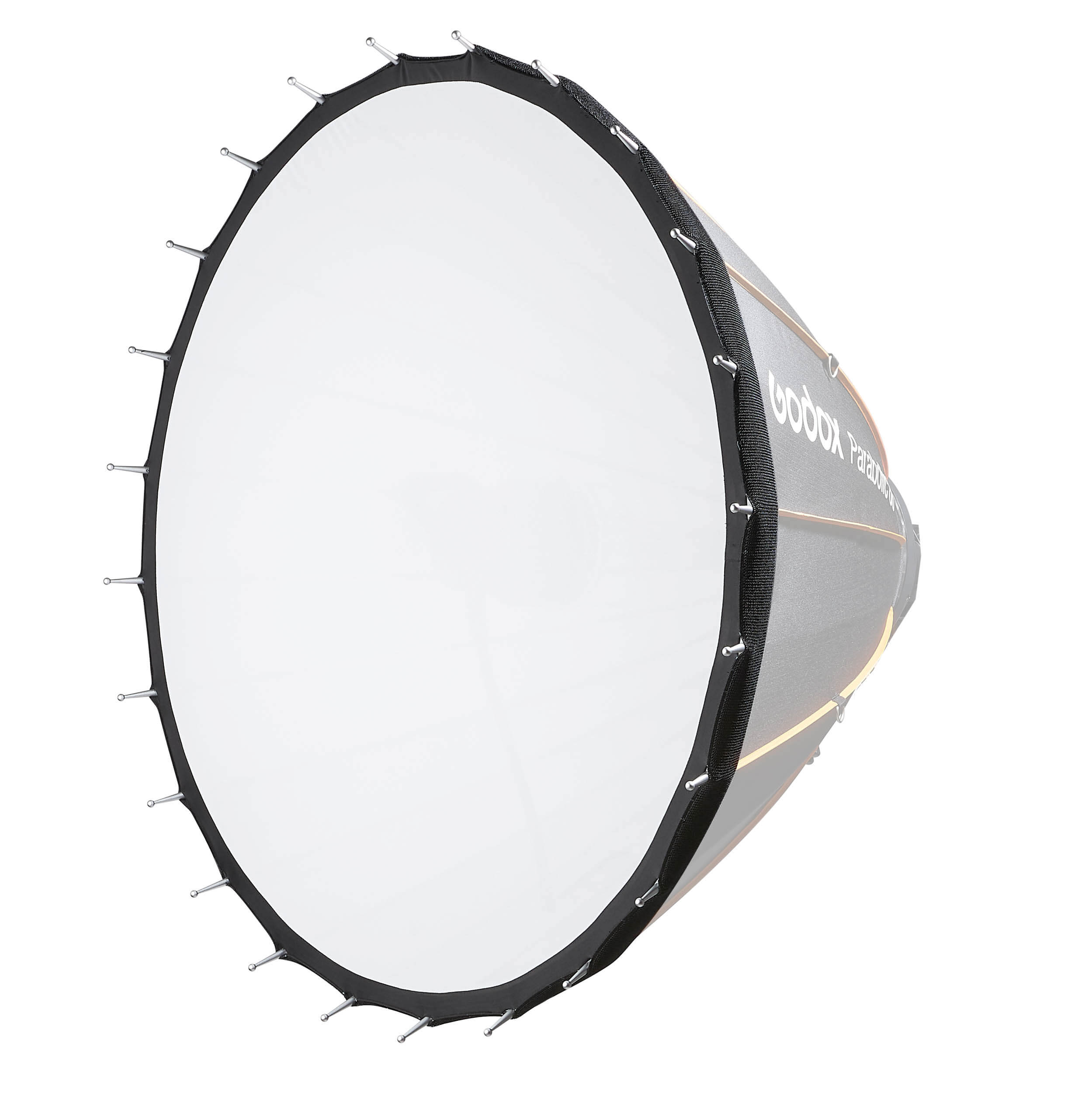 P88 D2 1 Stop Double Density Parabolic Reflector Diffuser - Professional Photography Light Modifier for Studio & Portrait Shooting