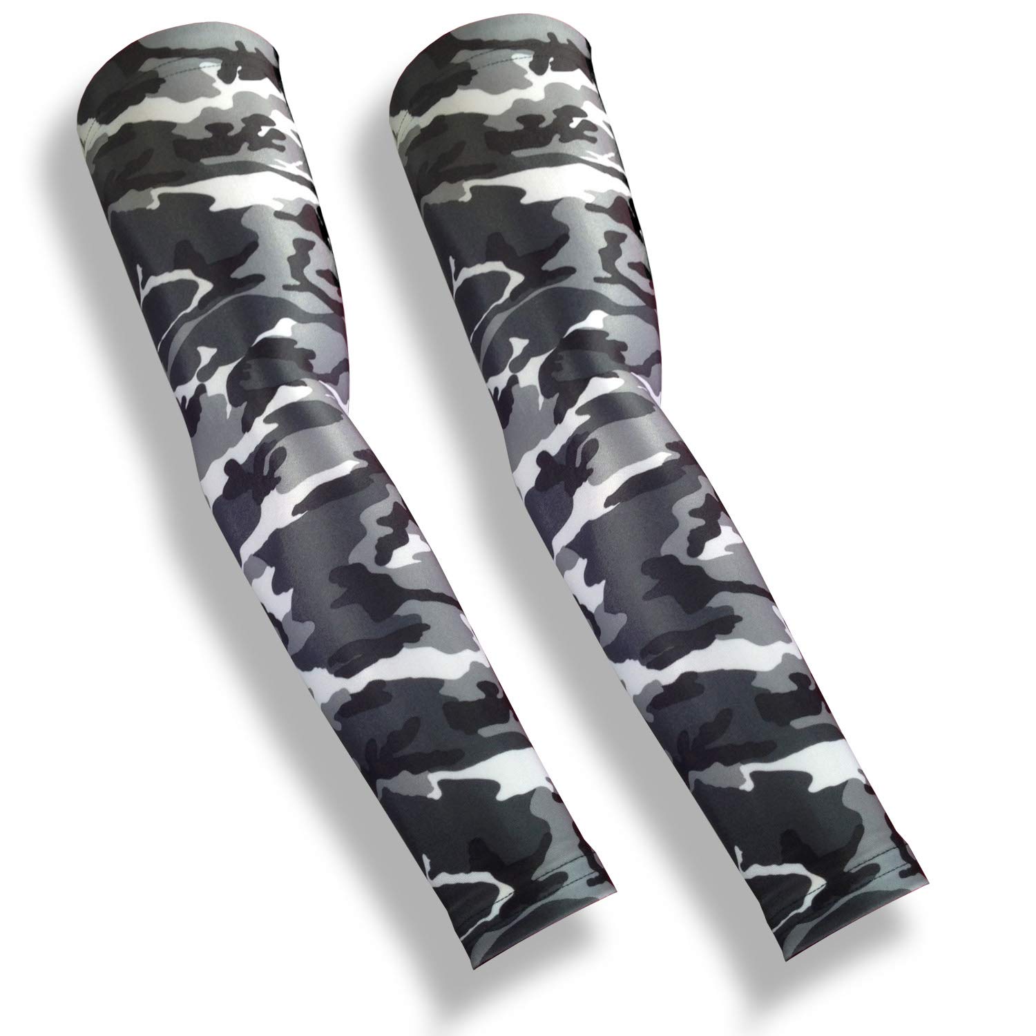 iM Sports Miler Running Arm Cooler & Compression Sleeves - Pair | Moisture-Wicking UV Protection for Men & Women | Perfect for Running, Cycling, Hiking & Outdoor Sports