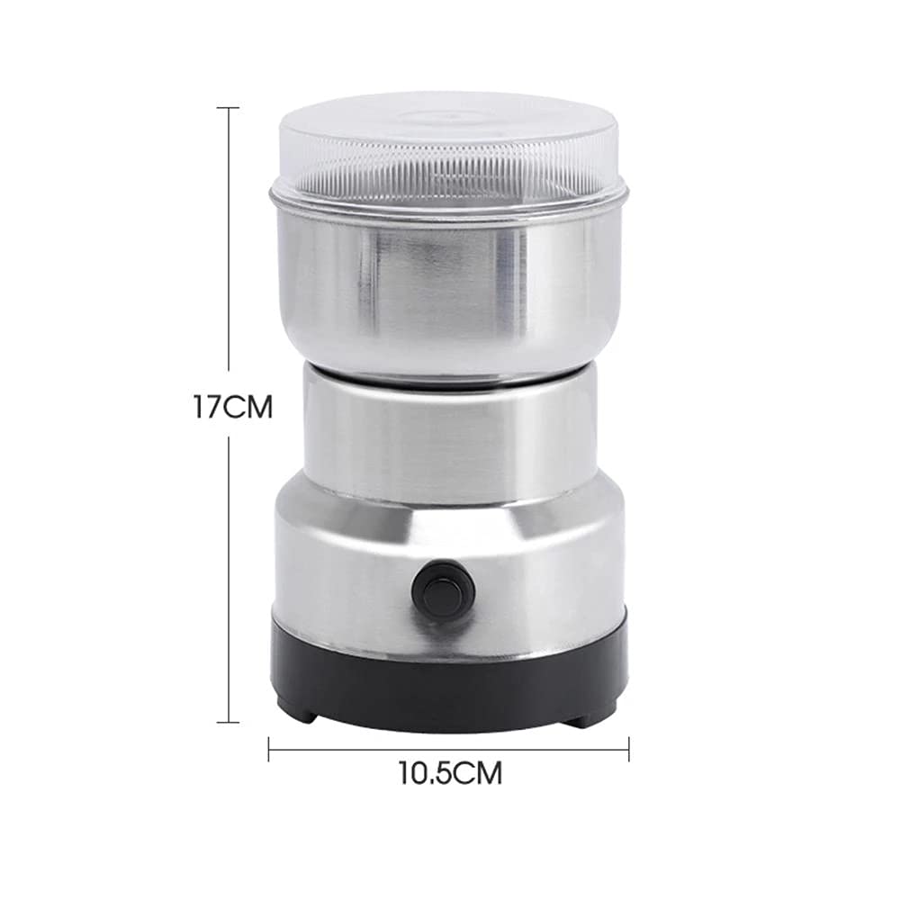 220W Electric Grain Grinder Mill - High-Speed Spice & Coffee Bean Grinder for Nut, Herb & Spice Grinding - Perfect for Home Kitchens & Coffee Shops