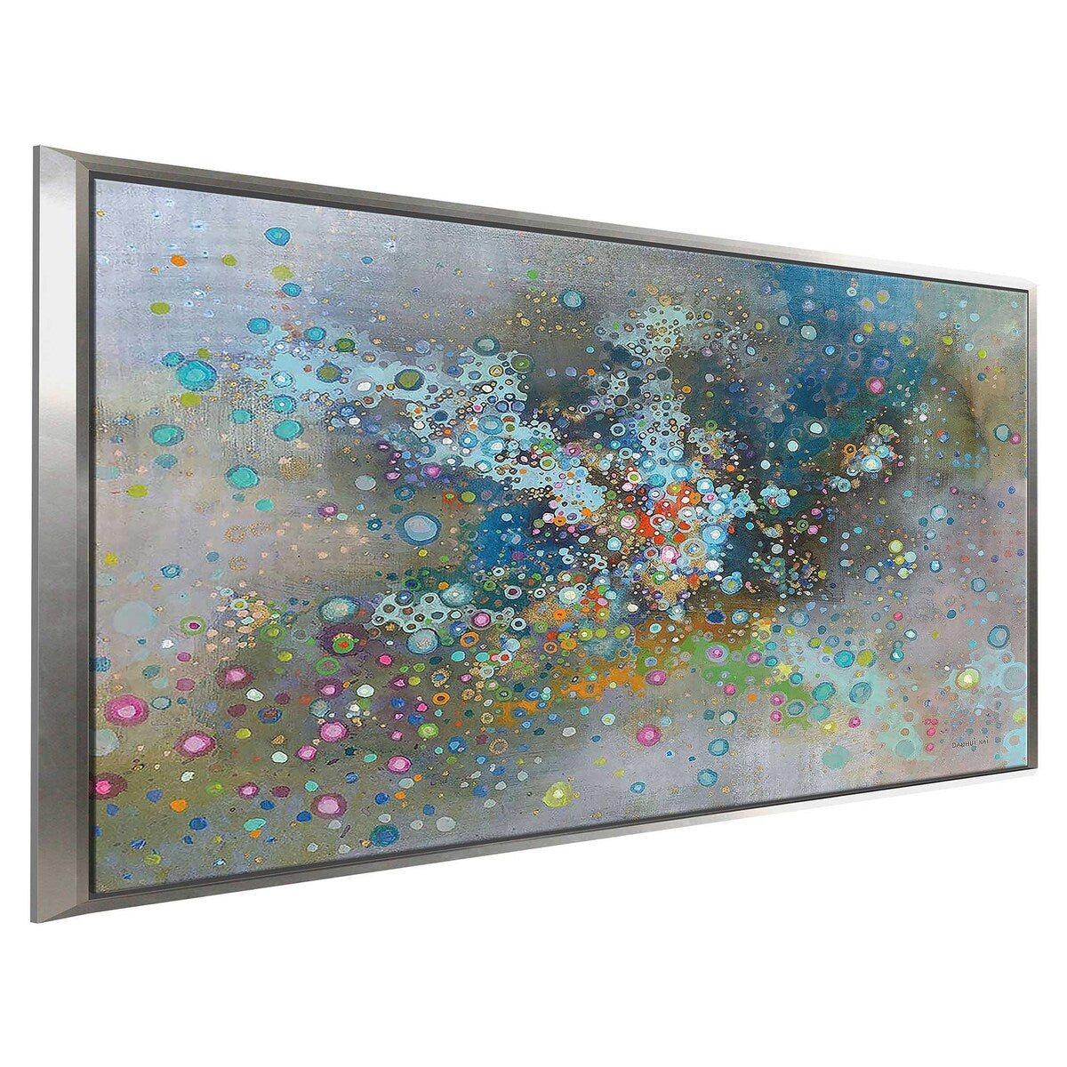 Stunning Andromeda Galaxy Print on Floating Canvas - Perfect for Home Decor, Wall Art & Space-Themed Room Design
