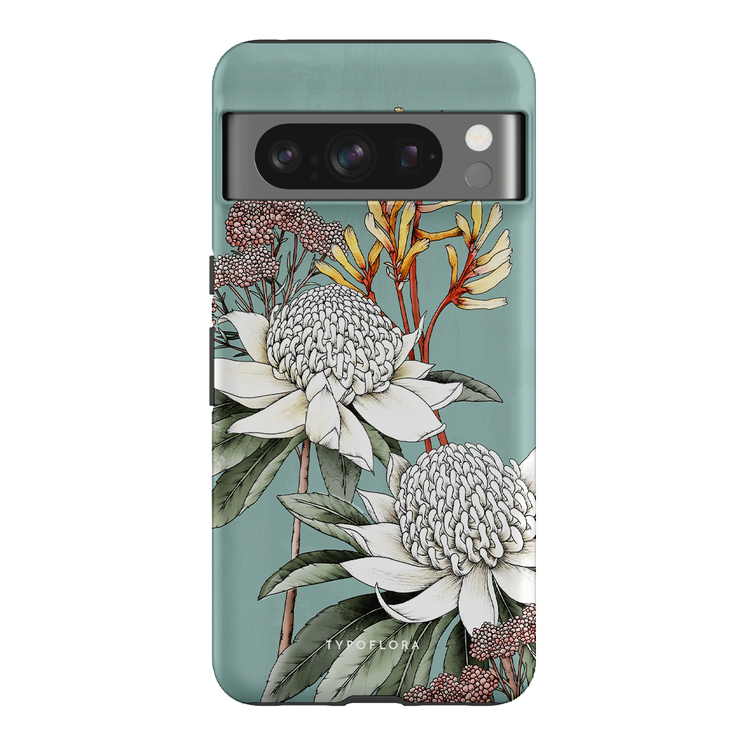 Premium Waratah Flower Design Phone Case - Shockproof & Slim Fit for iPhone & Samsung - Perfect for Outdoor Adventures & Daily Use
