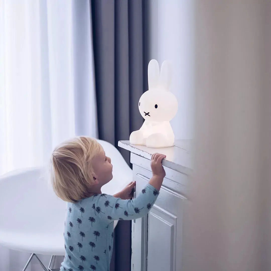 Miffy First Light - Cute Rabbit Night Light for Kids Room, Nursery, Bedroom | Soft Glow LED Lamp for Sleep, Relaxation & Decor