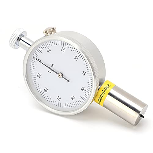 Premium Digital Hardness Tester - Accurate Durometer for Plastics, Leather & Rubber (Shore A Scale) | Ideal for Quality Control in Manufacturing, Material Testing Labs & DIY Projects
